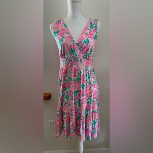 Lilly Pulitzer Vivette Ruffle Dress M
